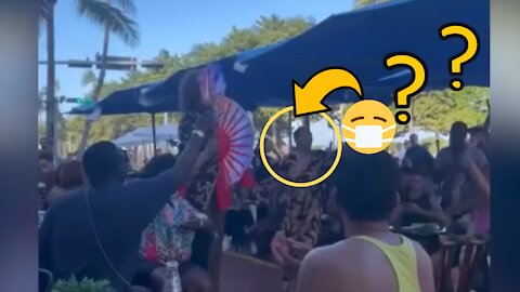 Maskless AOC Caught Partying In Florida, DeSantis Responds