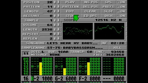 Atari ST Protracker Mods - Let's Hear It For The Boy