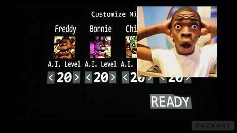 Five Nights At Freddy’s 20/20/20/20 Mode Is Eazy