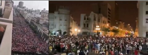Peru - when Inflation gets bad and Govt is corrupt, people WILL Revolt