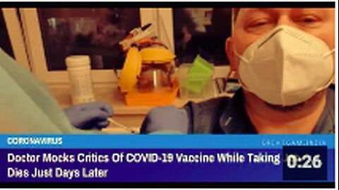 Polish Doctor Mocks Critics Of COVID-19 Vaccine While Taking Jab. Dies Just Days Later.