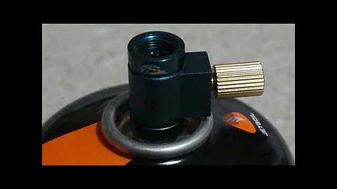 Isobutane Fuel Canister Refill Adapter