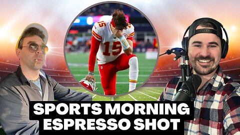 Mahomes Cries After Refs Don't Hand Him a Win | Sports Morning Espresso Shot