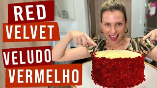 BOLO RED VELVET | VELUDO VERMELHO