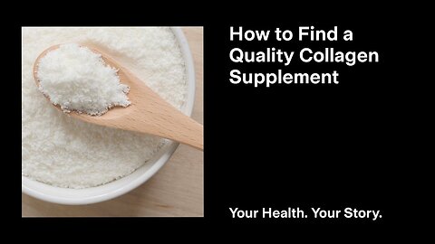 How to Find a Quality Collagen Supplement