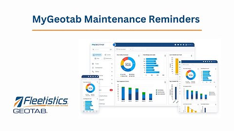 018 - MyGeotab Maintenance Reminders