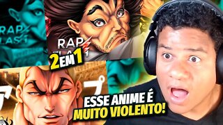 (QUE ISSO MANO???) JACK HANMA & MUSASHI (ANIRAP E FLASH BEATS)| React Anime Pro