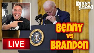 BENNY VS. BRANDON: LIVE Reaction to Joe Biden’s Press Conference - Let’s Laugh At Brandon Together