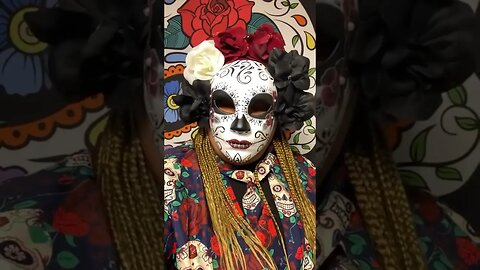 DAY OF THE DEAD SUIT IS TOO CUTE!!!