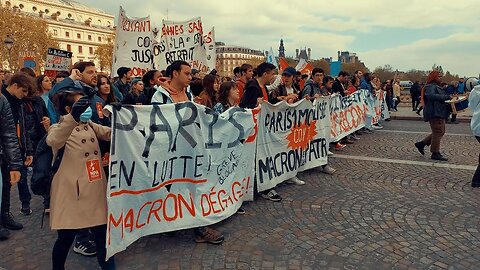 2BOOMERS LIVE - PARIS PENSION REFORM PROTEST - 20/04/2023