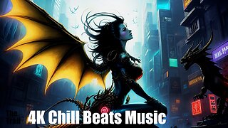 Chill Beats Music - EDM Avalon Adventure | (AI) Audio Reactive Cyberpunk Fantasy | The Realm