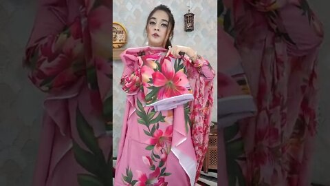 Chikanwork anarkoli kurti satha party abaya, digital print lawn aro onak kichu 🔴KK Fashion House