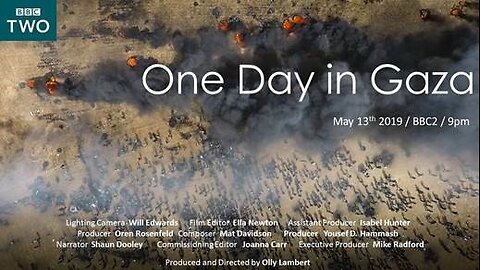 ONE DAY IN GAZA (2019 FRONTLINE DOCUMENTARY NEVER AIRED IN US)