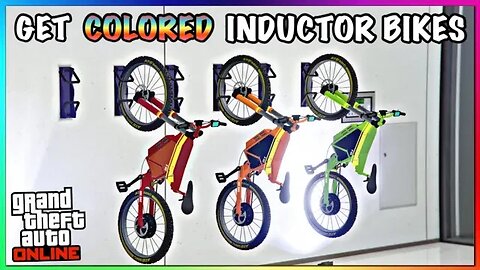 *NEW* How To Get Colored Inductor ebikes (GTA Online)