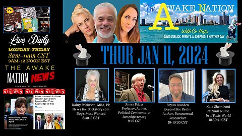 The Awake Nation 01.11.2024 Epstein Had Prior Knowledge Of 911!