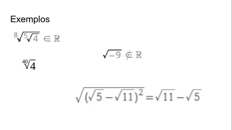 Matemática 7ºano - aula 36 - Raiz de índice par [ETAPA]