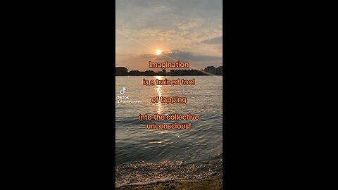 Invite in the collective wisdom! #imagination #collectiveunconscious #tarotary #waves #sun #morning