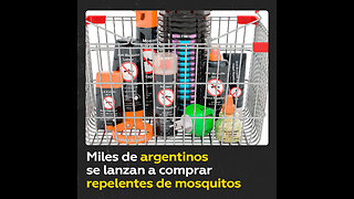 Repelentes de mosquitos se compran masivamente en Argentina