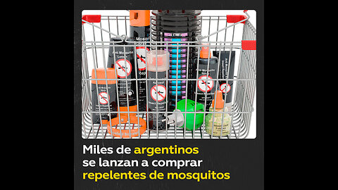 Repelentes de mosquitos se compran masivamente en Argentina