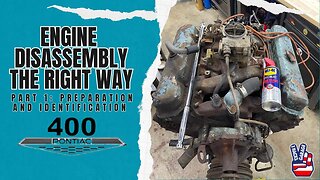 Engine Disassembly the Right Way - Part 1: Preparation and Identification #engine