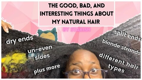 The Good, Bad, and Interesting Things About My Natural Hair