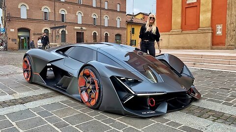Lamborghini’s future electric car 😍🔥