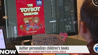 Local author personalizes children's books
