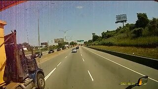 Reckless Truck Driver In Quebec