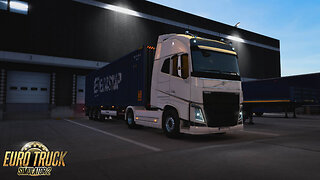 ETS2 | Volvo FH16 540 | Civaux FR to La Rochelle FR | Box Container HC (High Cube) 24t