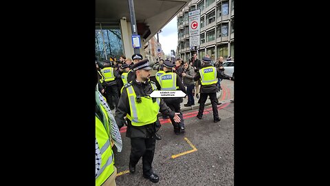 Police Throwing A Tantrum At Demo