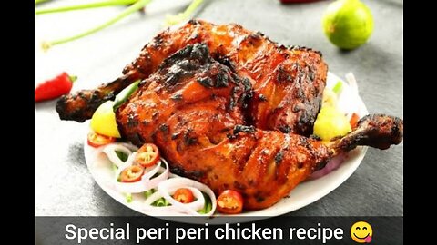 Special peri peri chicken recipe 😋 very tasty...#asmr