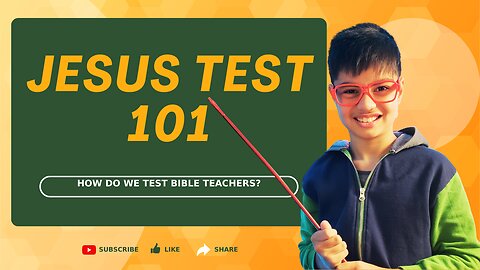 How Do You Test Bible Teachers?