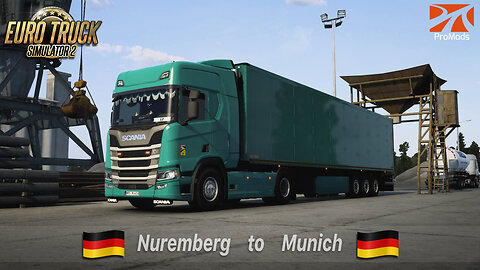 ETS2 | ProMods | Scania R 500 | Nuremberg DE to Munich DE | Fresh Fish 18t