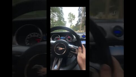 Turbo Mustang POV pull #mt82 #turbo #mustang #on3#on3performance