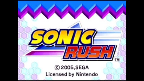 Sonic Rush (E3 demo) gameplay