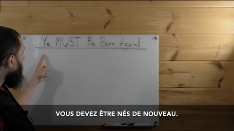 Vous DEVEZ être nés de nouveau - Partie 1/2 | King James Video Ministries en français