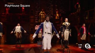 Glenville native shines in 'Hamilton' as hit musical returns to Playhouse Square