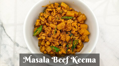 Masala Beef Keema | মজাদার গরুর কিমা রেসিপি | Aloo Keema Masala | Keema Recipe | Minced Beef Recipe