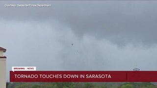 Tornado touches down in Sarasota