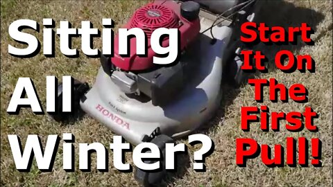 Mower Won't Start? Get mowing fast using this simple trick!