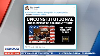 Rudov: Unconstitutional Trump Arraignment Destroyed America's Brand