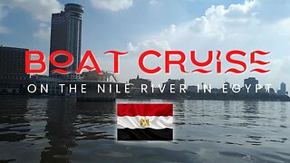 Boat Cruise on the Nile River in Cairo, Egypt!