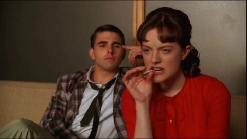 Mad Men - Peggy smokes pot for the first time | S03E03