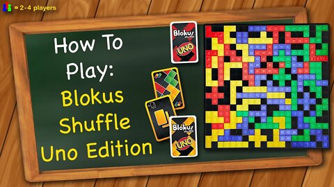 How to play Blokus Shuffle Uno Edition