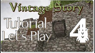 Vintage Story Tutorial Let's Play Episode 4: Exploring ruins and Cracked Storage Vessel Treasures