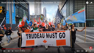 RALLY For Freedom TORONTO Saturday September 23, 20234