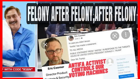 CYBER SYMPOSIUM DOMINION BOSSES FELONIES OVER OVER PROVES ANTIFA CONNECTION