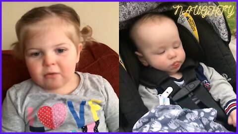 Funniest Baby Moments Ever | Baby plaing | Baby sleep 💝😍