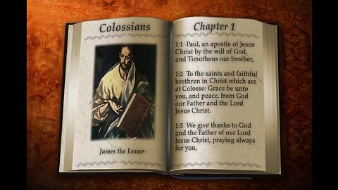 The Holy Bible * KJV * 51 Colossians * Read By Alexander Scourby