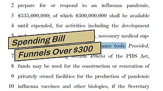 Spending Bill Funnels Over $300 Million Related To A Future Flu Pandemic, Including For ‘Survei...